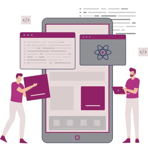 Mobile app screen