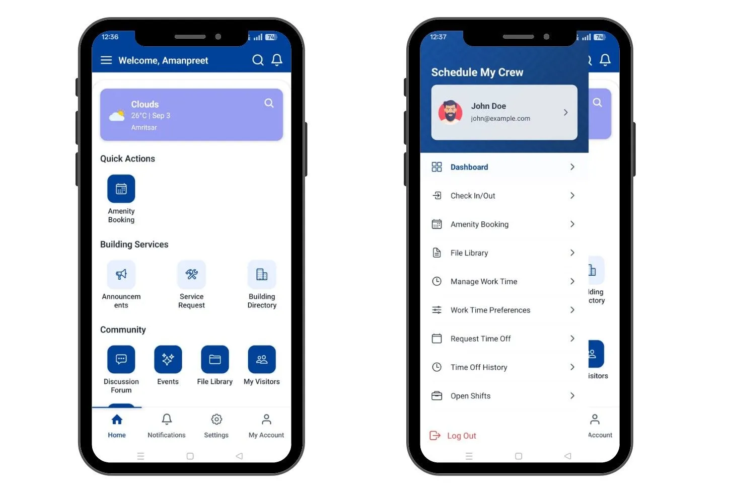 On-demand App Categories Illustration