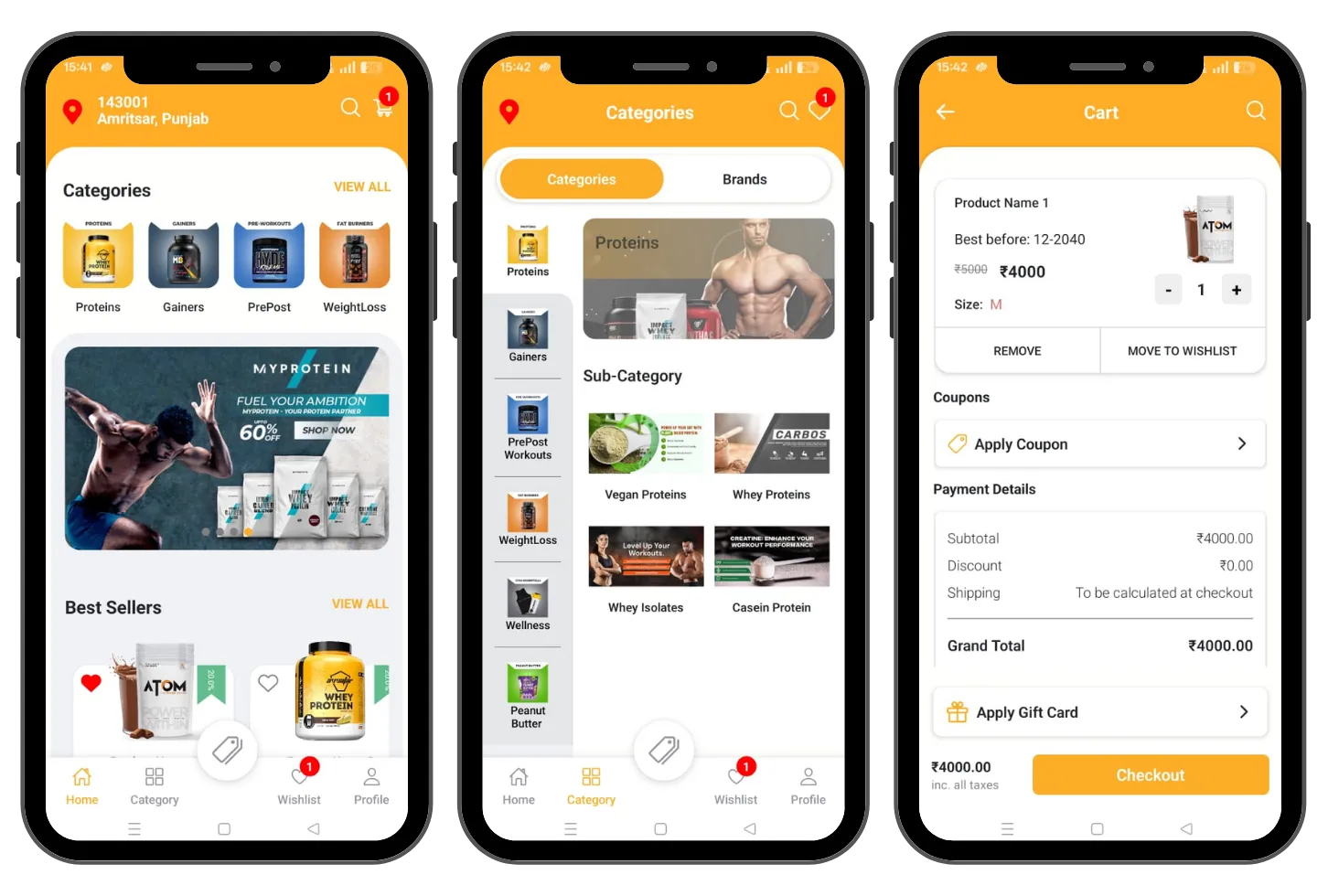 On-demand App Categories Illustration